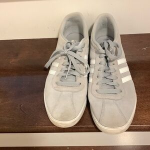 Women’s adidas court shoes gray size 10